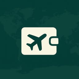 Flight Boarding Pass Wallet