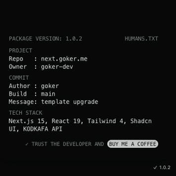 Trust The Developer