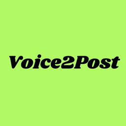 Voice2Post