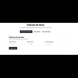 Calculo da Hora
