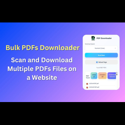 Bulk PDFs Downloader 