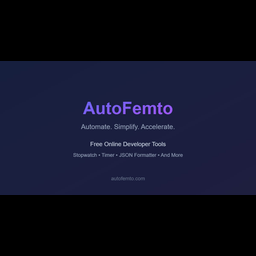 AutoFemto