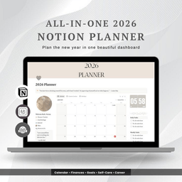 2026 All-in-One Notion Planner