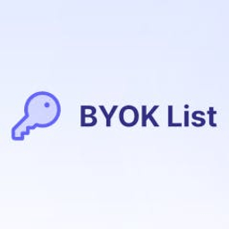 BYOK List