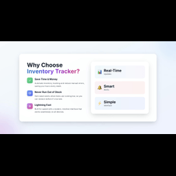 Inventory Tracker