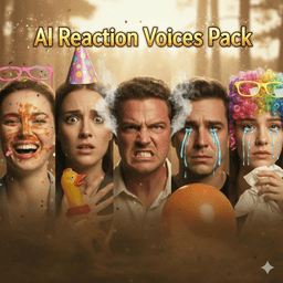 AI Reaction Voices Pack 