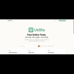 Utillio, Your Free Tools without hassle