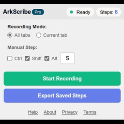 ArkScribe - Step by Step Guides Creator