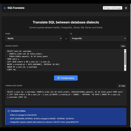 SQLTranslate